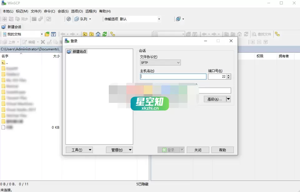 WinSCP(SSH客户端) v6.5.3 便携中文版